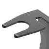 Luxshiny Men's Grooming Safety Razor Stand and Shaving Brush Holder Plastic Shaving Accessory Organizer for Bathroom Countertops Practical Razor and Brush Storage view 3