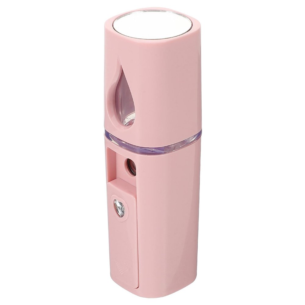 CATIEBYE Portable Mini Facial Steamer and Mister Handheld Hydrating Humidifier for Women USB Rechargeable Moisturizing Spray for Skin Refreshing Cooling and Cleansing Spa Use