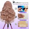 Ash Blonde Wig Human Hair 250 Density 28 Inch 13x6 Body Wave Colored Lace Front Wig Human Hair Pre Plucked, No Synthetic Blend True to Length Easy to Dye Tangle Free Shedding Free Triple Lifespan 3X view 3
