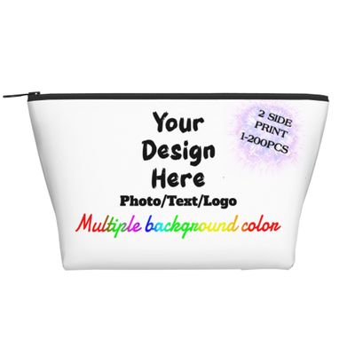 Custom Makeup Bag Design Your Own Image Logo Personalized Cosmetic Bags customized Lightweight Travel Makeup Pouch Bags Gifts for Women color1