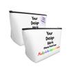 Custom Makeup Bag Design Your Own Image Logo Personalized Cosmetic Bags customized Lightweight Travel Makeup Pouch Bags Gifts for Women color1 view 3