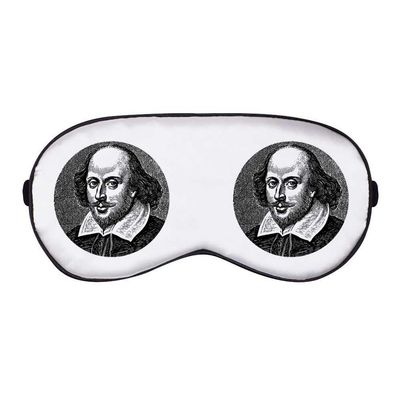 Azeeda 'William Shakespeare Portrait' Sleep/Travel Eye Mask (EY00033900)