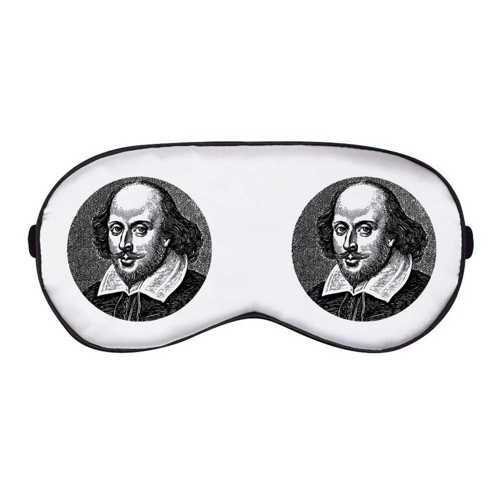 Azeeda 'William Shakespeare Portrait' Sleep/Travel Eye Mask (EY00033900)