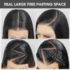 tunfine 40 Inch Wig Human Hair 200% Density 13x6 Skinlike HD Lace Front Wigs Human Hair Pre Plucked with Baby Hair 15A Glueless Drawstring Straight Frontal Human Hair Wigs For Black Women view 2
