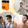Double Head Electric Razor, Rechargeable Men Shaver for Home Car Hotel and Travel, Compact Alloy Rotary Shaver for Smooth and Convenient Facial Hair Trimming, Resistance to Wear view 4