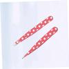 Alipis 2pcs Stainless Steel Eyebrow Tweezers Portable Makeup Clip for Women Multi-functional Precision Hair Remover Compact Grooming Tool for Facial Hair view 4