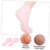 Alipis Moisturizing Anti-Dry Socks for Cracked Feet Sebs Cushioning Foot Pads Non-Slip Skin Protection for Women Softening and Preventing and Dryness view 3