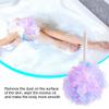 PRETYZOOM 5Pcs Large Bath Sponge Shower Mesh Poufs Soft Exfoliating Body Scrubber with Hanging Rope for Men and Women Bathing Accessories for Skin Random Color view 3