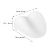 GANAZONO Heart-Shaped Bathtub Head Pillow with Suction Cups PU Foam Bath Cushion for Neck and Shoulder Support Luxury Spa Relaxation Accessory for Home and Travel Baths view 2