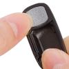Advanced Foldable Car-Shaped Nail Clipper, Portable Folding Mini Nail Trimmer, Magnetic Splash-Proof Stainless Steel Fingernail, Fingernail Cutter Keychain Accessories for Thick/Hard Nails (Silver) view 2