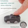 Advanced Foldable Car-Shaped Nail Clipper, Portable Folding Mini Nail Trimmer, Magnetic Splash-Proof Stainless Steel Fingernail, Fingernail Cutter Keychain Accessories for Thick/Hard Nails (Silver) view 4