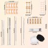 Ingrown Ingrowing Toenail Corrector Removal Tool Kit, Feet Pedicure Tools with Nail File Skin Bevel Knife Toenail Groove Pick & Spoon Isolation Cloth and Nail Stickers for Foot Pedicure Tool view 2