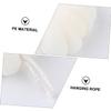 Abaodam 2pcs Large Petal-Shaped Bath Body Scrubber Balls Beige Exfoliating Shower Sponge Soft PE Mesh Nets for Gentle Skin Cleansing and Daily Use view 4