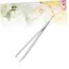 Zerodeko Stainless Steel Bevel Eyebrow Clip Multifunctional Tweezers for Women Men Small Lightweight Hair Removal Tool for Precise Grooming and Cosmetic Bag Essential view 4
