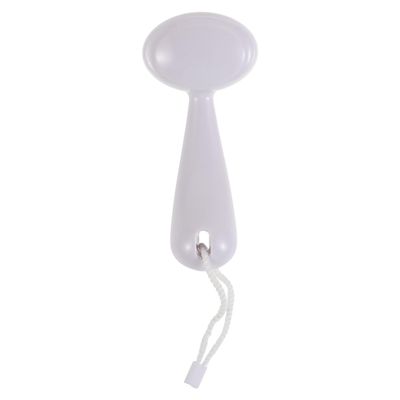 Anneome Facial Cleansing Brush with Long Handle for Gentle Blackhead Removal and Exfoliation Soft Bristle Face Scrubber for Deep Pore Cleaning and Makeup White
