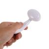 Anneome Facial Cleansing Brush with Long Handle for Gentle Blackhead Removal and Exfoliation Soft Bristle Face Scrubber for Deep Pore Cleaning and Makeup White view 3