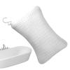 Bath Pillows for Head  Polyester Soft Fabric 30x20cm | Non-Slip Polyester Fiber Bathroom Headrest | Comfort Bathtub Pillow with Head | Bathtub Pillows F-or He-ad view 1
