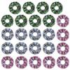 24Pcs Camouflage Hair Scrunchies Elastic Ponytail Holder Hair Bands Scrunchy Hair Ties for Daily Wear Sports Military Training view 1