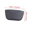 Beaupretty PU Material Bath Pillow for Tub Black Quick-Drying Spa Headrest with Back and Neck Support Bathroom Cushion for Relaxing Soaking Experience view 2
