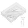 DECHOUS 10pcs Mini Silicone Lip Brushes with Soft Bristles for Even Lipstick and Gloss Application Reusable Travel Lip Makeup Applicator Set with Transparent Storage Box view 2