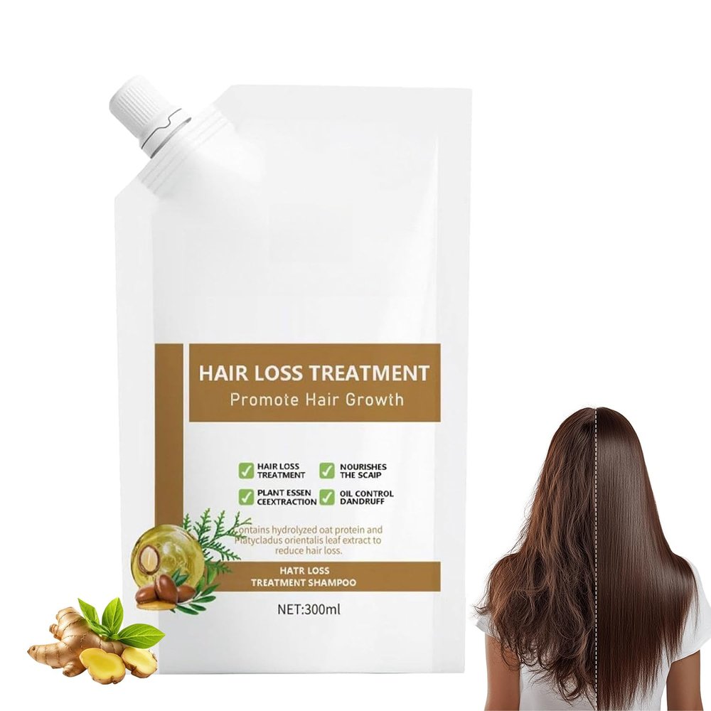 Anti-Hair Fall Hair Loss Shampoo - Promote Hair Growth Shampoo, Rich in Various Plant Extracts, Anti-Hair Fall Promote Hair Growth 300ml (1)