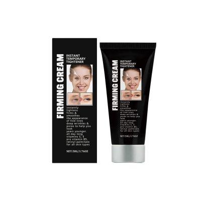 ARANYA Firming Face Cream Instant Temporary Tightener with Vitamin C, E and Glycerin, Anti-Aging Moisturizing Treatment for Fine Lines and Wrinkles, 1.76/3.53oz (50G)