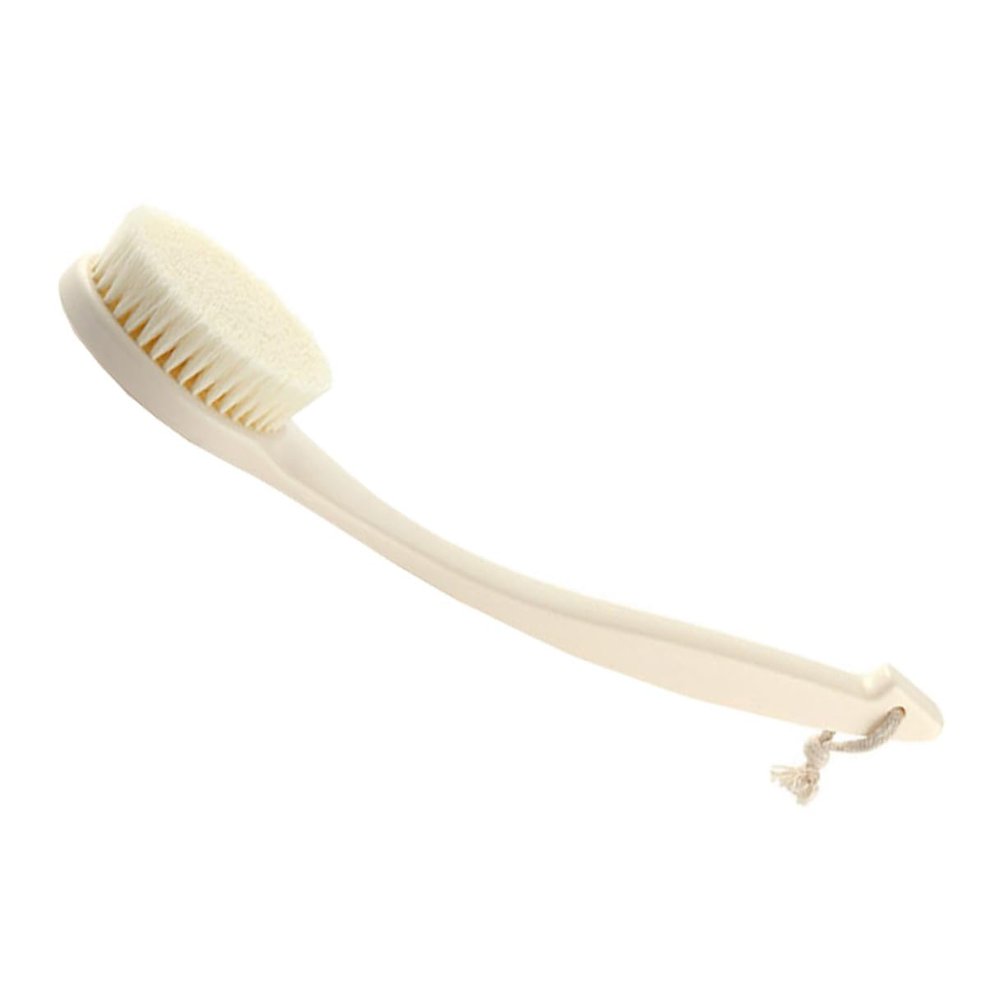 Alipis Long Handle Bath Brush for Home Use Gentle Exfoliating Back Scrubber for Hanging Deep Pore Cleansing Body Brush to Remove Dead Skin and Oil Suitable for Shower and Bath