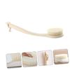 Alipis Long Handle Bath Brush for Home Use Gentle Exfoliating Back Scrubber for Hanging Deep Pore Cleansing Body Brush to Remove Dead Skin and Oil Suitable for Shower and Bath view 2