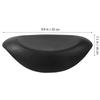 Abaodam Bathtub Pillow with Non-Slip Suction Cups Ergonomic PU Head Support for Spa and Home Baths Adaptable Neck and Back Cushion for Relaxation and Comfort view 2
