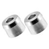 Alipis 2pcs Aluminium Alloy Razor Stand for Men Manual Shaver Bathroom Holder with Large Opening Base for Home Supply Portable and Space-saving Shaving Tool Organizer view 1