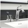 Alipis 2pcs Aluminium Alloy Razor Stand for Men Manual Shaver Bathroom Holder with Large Opening Base for Home Supply Portable and Space-saving Shaving Tool Organizer view 4