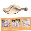 DRESSOOS Leaf Shaped Face Shaping Tool Facial Roller for Women Multifunctional Eye and Face Massager for Skin Care Lightweight Portable Beauty Scraping Tool for Lifting and Improving view 2