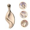 DRESSOOS Leaf Shaped Face Shaping Tool Facial Roller for Women Multifunctional Eye and Face Massager for Skin Care Lightweight Portable Beauty Scraping Tool for Lifting and Improving view 4