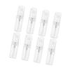 ARTSEWPLY 8pcs Travel Foam Pump Bottles Refillable Hand Soap Dispenser Lightweight Mousse Bottles for Shampoo Cleanser Toiletries Portable for Home and Travel view 1