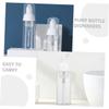 ARTSEWPLY 8pcs Travel Foam Pump Bottles Refillable Hand Soap Dispenser Lightweight Mousse Bottles for Shampoo Cleanser Toiletries Portable for Home and Travel view 4