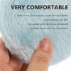 CATIEBYE 3Pcs Body Powder Applicator Soft Cotton Fluffy Bowknot Design Gentle for Delicate Skin Travel-friendly Loose Face Powder Pads 3pcs (Blue) view 3