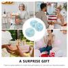 CATIEBYE 3Pcs Body Powder Applicator Soft Cotton Fluffy Bowknot Design Gentle for Delicate Skin Travel-friendly Loose Face Powder Pads 3pcs (Blue) view 4