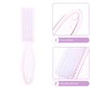 AUTSUPPL 8Pcs Nail Cleaning Brush with Bristles for Fingernail Stain Removal Multipurpose Manicure Tool for Professional Salon and Home Use Soft Yet Firm Scrubbing Brushes in Transparent view 4