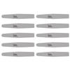 CONGARTENO 10pcs Double-Sided Nail Buffer Blocks Grey Sponge Sanding Manicure Files Nail Files for Acrylic and Natural Portable Care Tool view 1