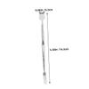 DECHOUS 3pcs Dual-Head Stainless Steel Nose Pore Scrubber and Blackhead Cleaner Tool for Deep Facial Cleansing and Skin Care Portable Spatula for Whitehead Removal view 2