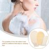 Beatifufu 2pcs Natural Sisal Exfoliating Bath Gloves Full Coverage Cotton Linen Shower Mitts for Women and Men Deep Skin Cleansing and Dead Skin Removal Spa Body Scrubber view 3