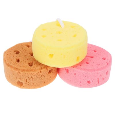 DONFAMDS 3pcs Honeycomb Bathing Sponge Balls with Lanyards Gentle Exfoliating Body Scrubber for Daily Deep Cleansing Rich Shower Poufs for Men Women Reusable Back Wash Sponges