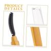 CATIEBYE 8pcs Silicone Eyelash Brushes Portable Lash Combs Soft Head Cosmetic Tools for Travel and Daily Makeup with Dustproof Covers Gentle Tone Gold Color view 4