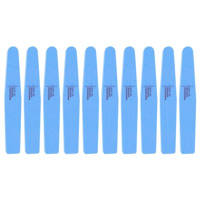 CATIEBYE 10pcs Double Sided Sponge Nail File Blocks for Natural Nails for Acrylic and UV Gel Manicure