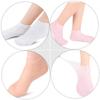 AUTSUPPL 3Pairs Moisturizing Socks for Women Softening Dry Cracked Feet Skin Foot Covers with Exfoliating Care for Supple Nourished at Home Pedicure view 3