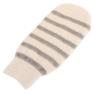 Cabilock 3pcs Exfoliating Gloves Soft Bath Scrubbing Mitts for Gentle Full-body Shower Skin Care Family Essential Washing Mitts for Dead Skin Removal