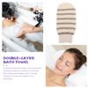 Cabilock 3pcs Exfoliating Gloves Soft Bath Scrubbing Mitts for Gentle Full-body Shower Skin Care Family Essential Washing Mitts for Dead Skin Removal view 3