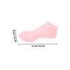 Alipis 2 Pairs Moisturizing Socks for Dry Cracked Feet Exfoliating Foot Covers with Intensive Hydration for Spa and Professional Moisturizing Treatment view 2