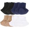 ABOOFAN 4 Pairs Moisturizing Gel Heel Socks for Women and Men Toeless Breathable Design Softens Horniness Prevents Cracks Protects and Hydrates Dry Heels Comfortable Fit for All Foot view 1