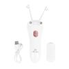 Luxshiny USB Charging Facial Hair Remover for Women Rose Gold Epilator Tool Fast Gentle Hair Removal for Face Lip Chin Fuzz with Massager Function Safe for Sensitive Skin view 1
